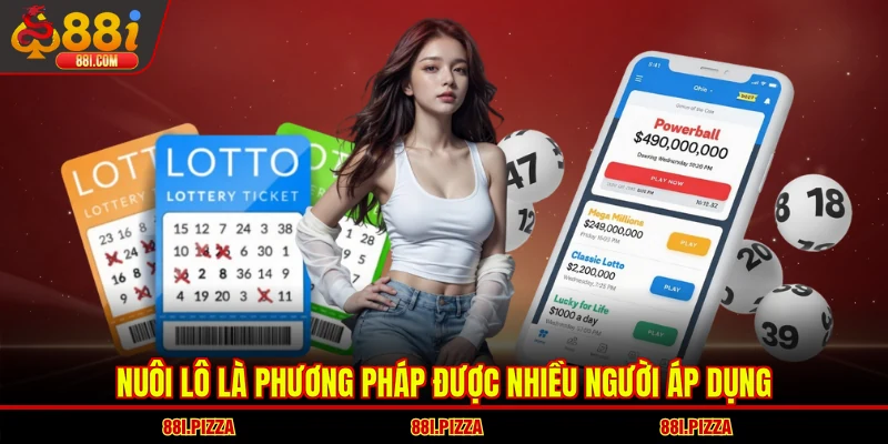 Nuôi lô là phương pháp được nhiều người áp dụng