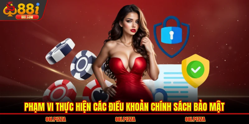 Phạm vi thực hiện các điều khoản chính sách bảo mật